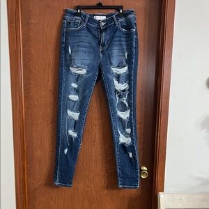 KanCan Women's Denim Curvy Jeans